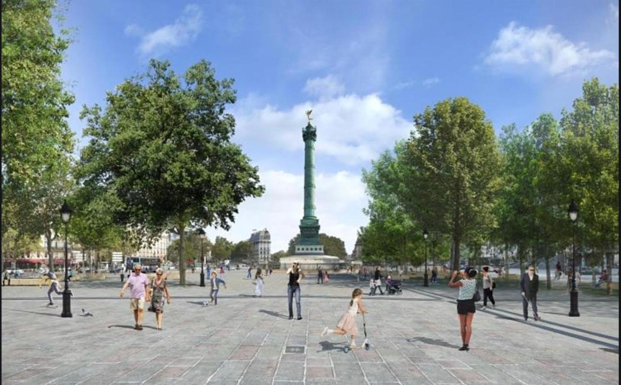 50M2 Rue Rambuteau/Pompidou/Marais/Hotel De Ville Paris Eksteriør bilde